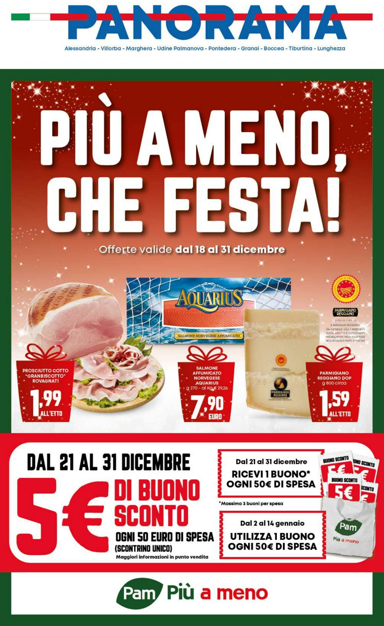 Volantino Pam Panorama 18.12.2025 - 31.12.2025