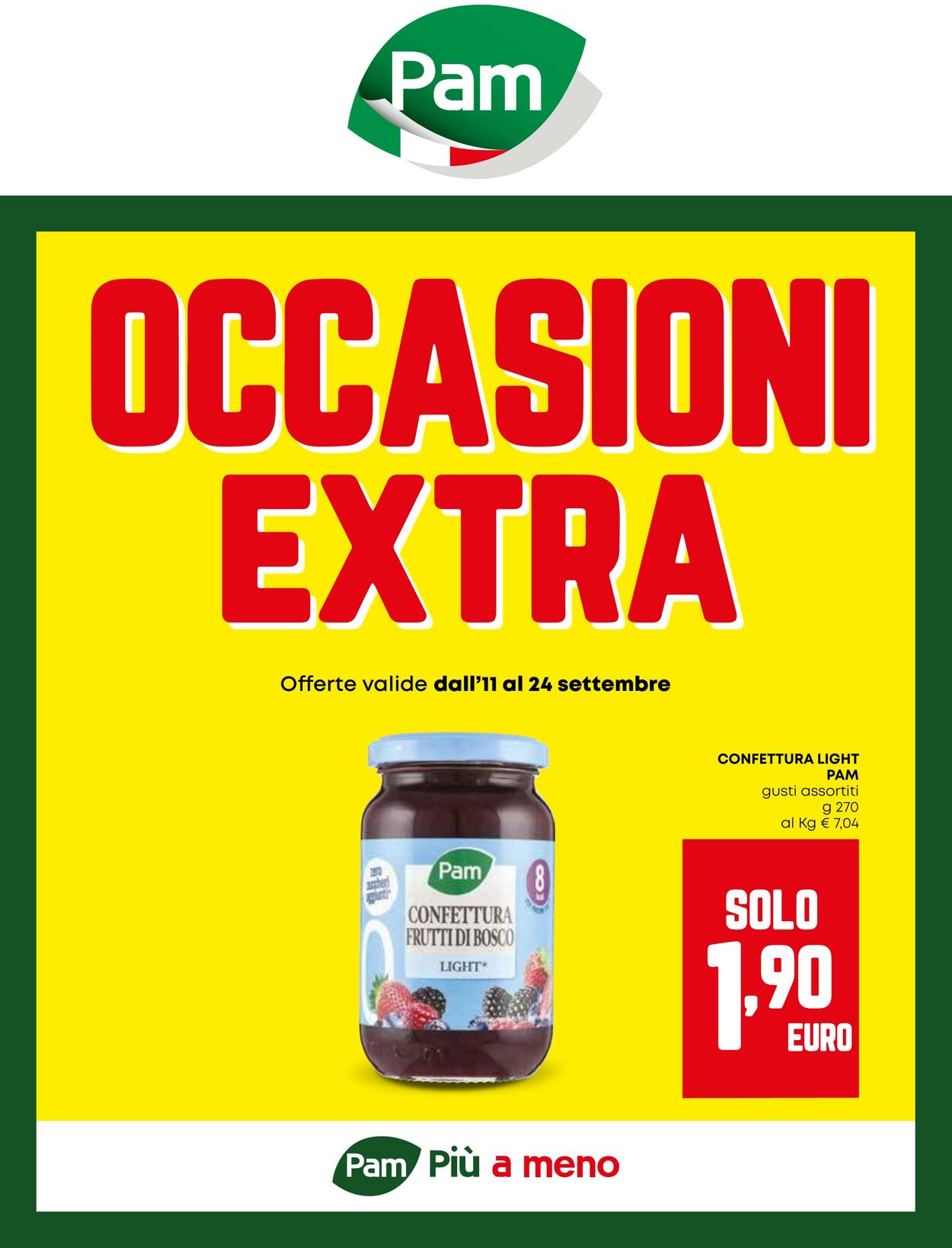 Volantino Pam Panorama 11.09.2025 - 24.09.2025