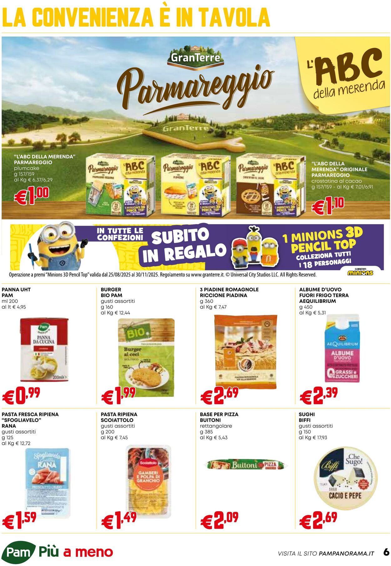 Volantino Pam Panorama 11.09.2025 - 24.09.2025