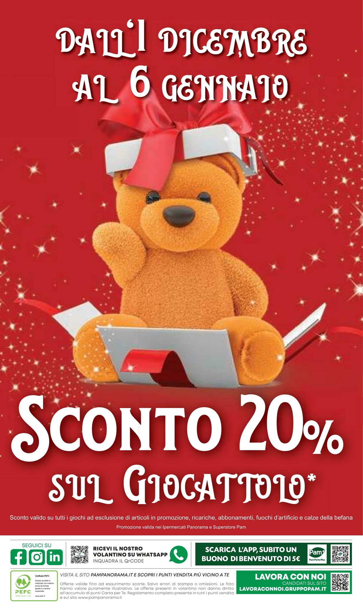 Volantino Pam 20.11.2025 - 06.01.2026
