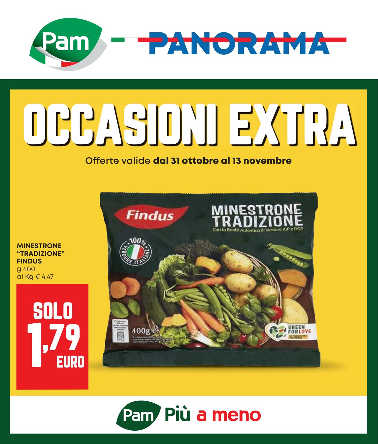 Volantino Pam 31.10.2024 - 13.11.2024