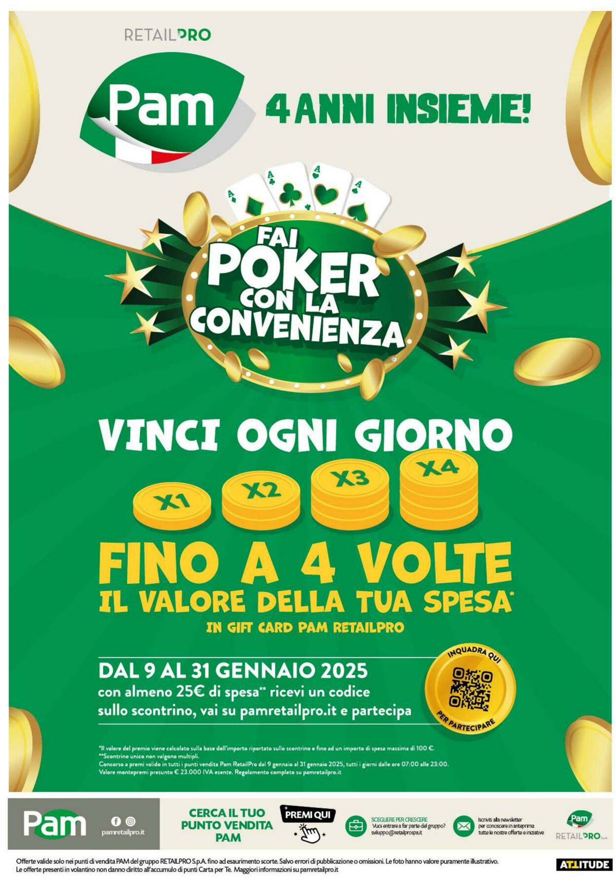 Volantino Pam 09.01.2025 - 17.01.2025