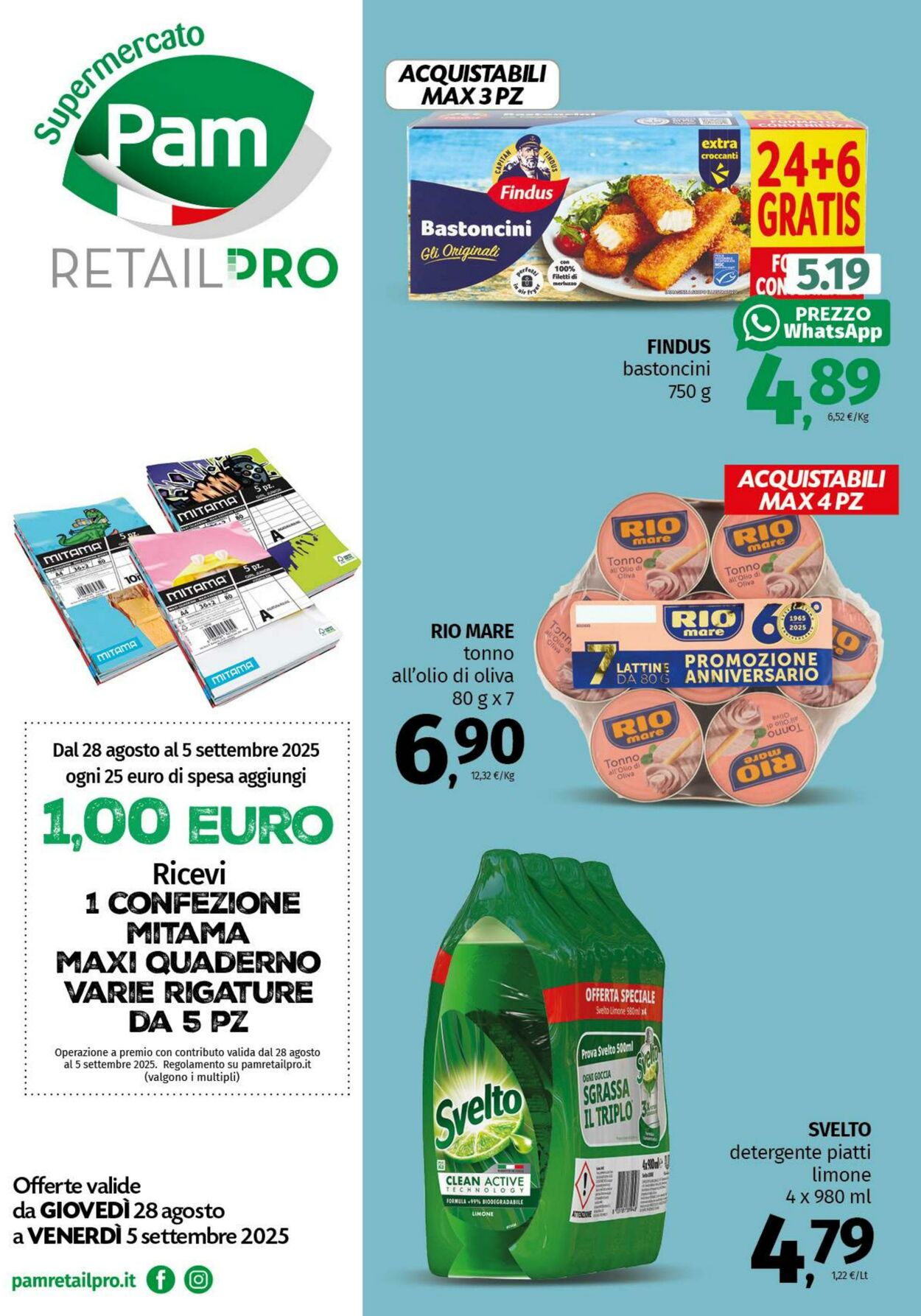 Volantino Pam 28.08.2025 - 05.09.2025