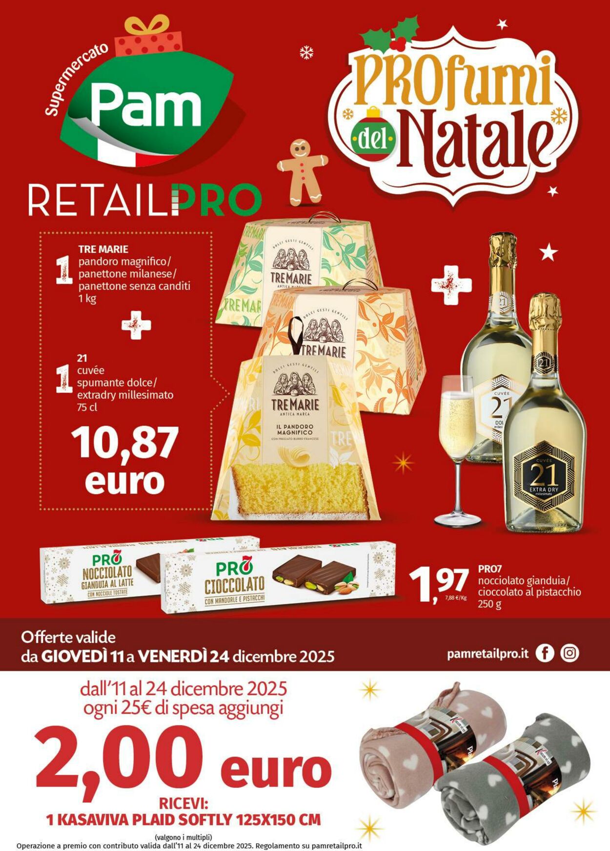 Volantino Pam 11.12.2025 - 24.12.2025