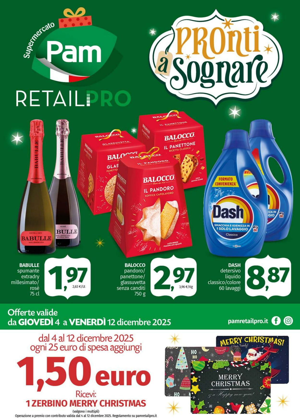 Volantino Pam 04.12.2025 - 25.12.2025