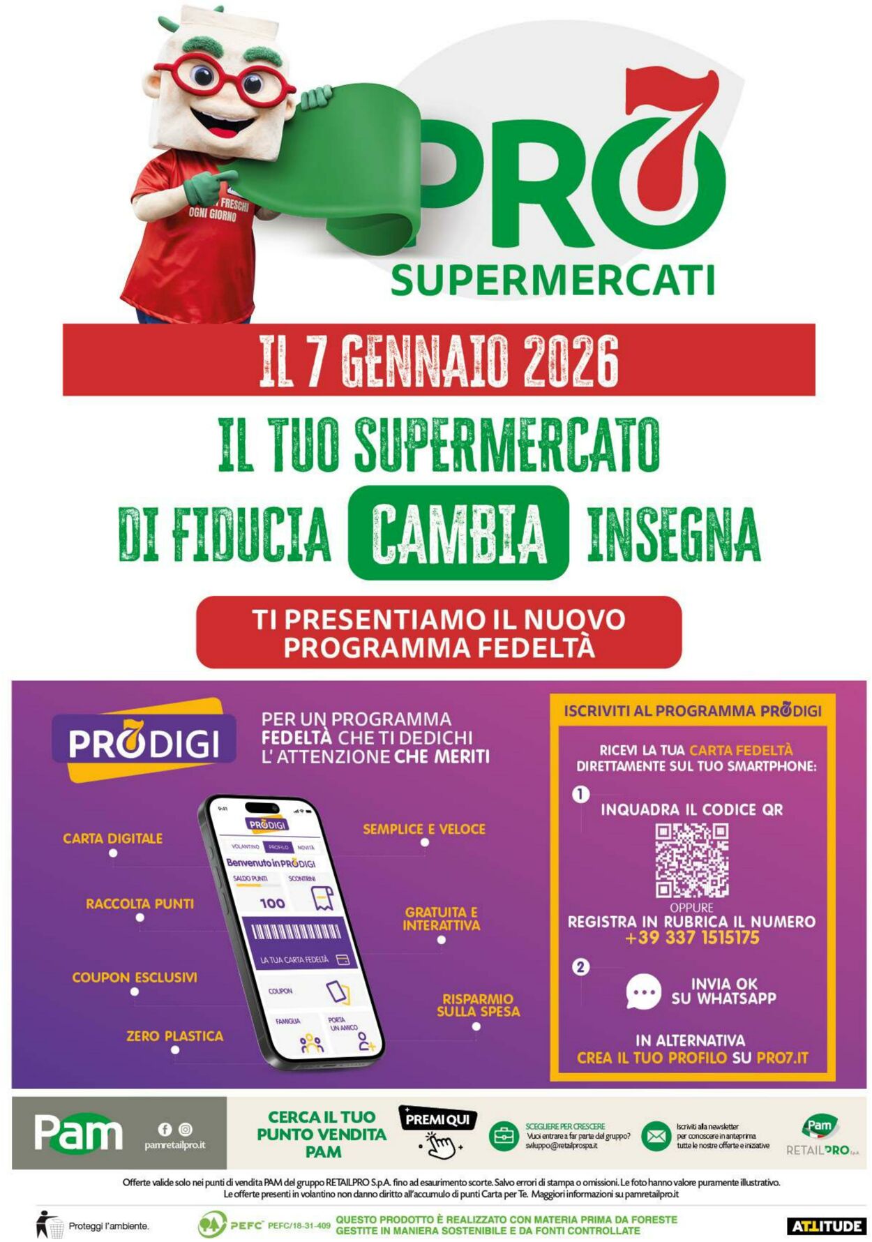 Volantino Pam 18.12.2025 - 31.12.2025
