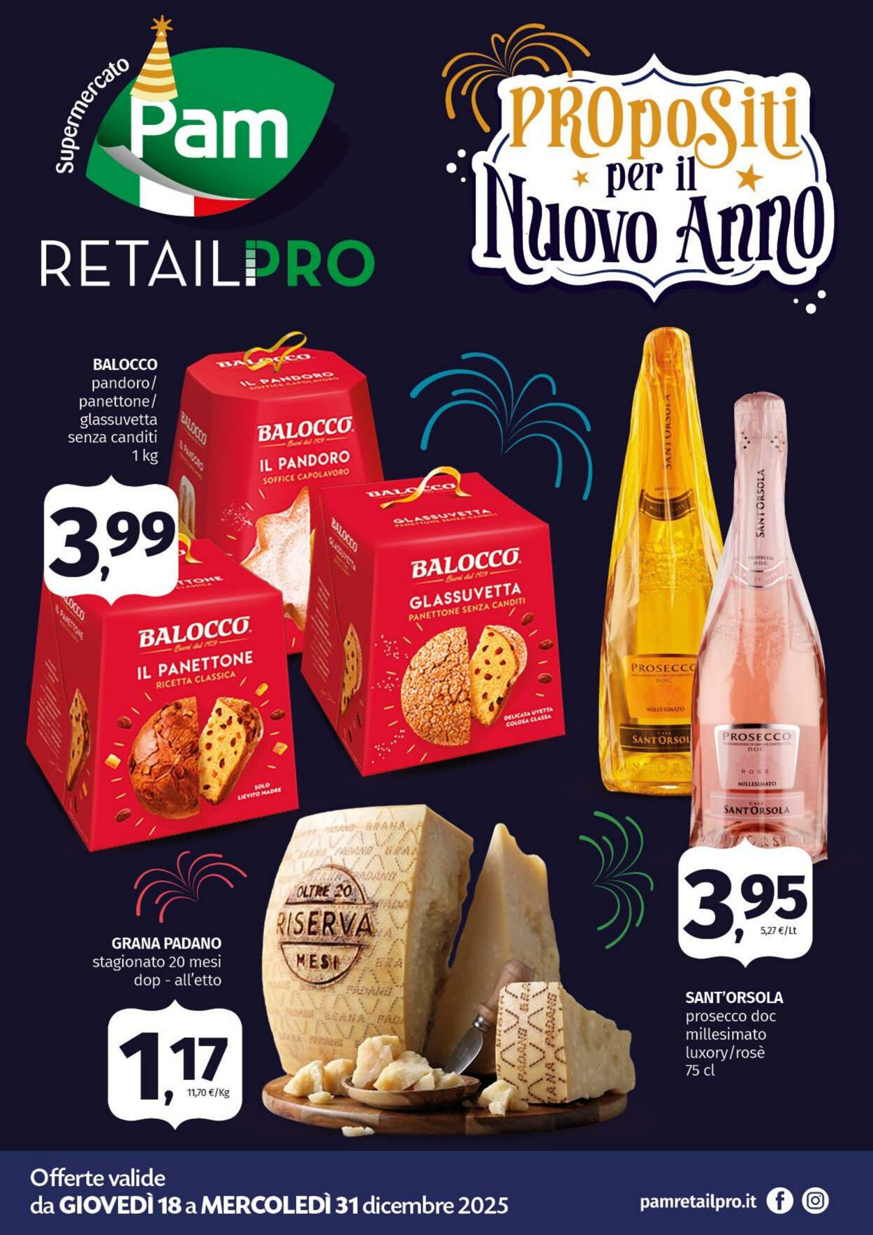 Volantino Pam 18.12.2025 - 31.12.2025