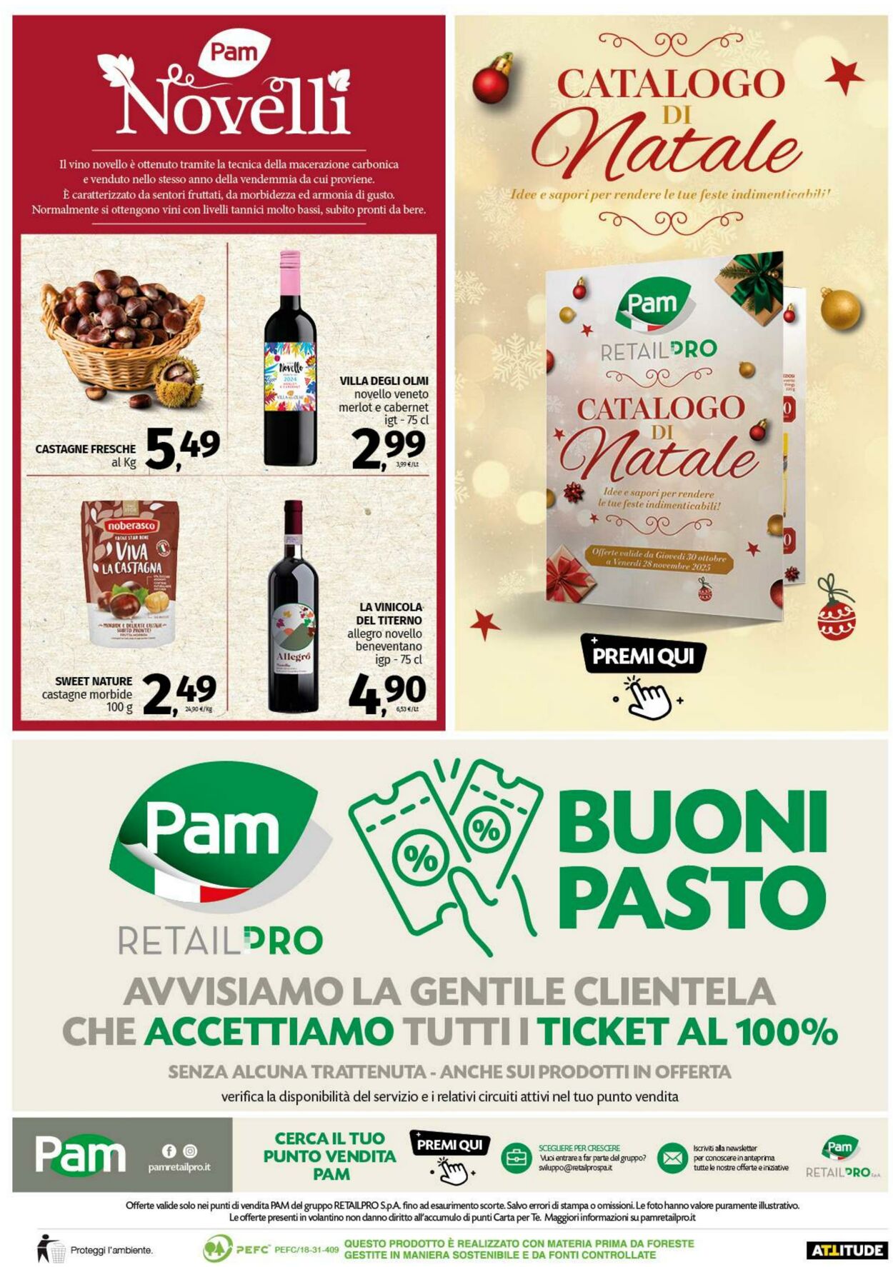 Volantino Pam 30.10.2025 - 07.11.2025