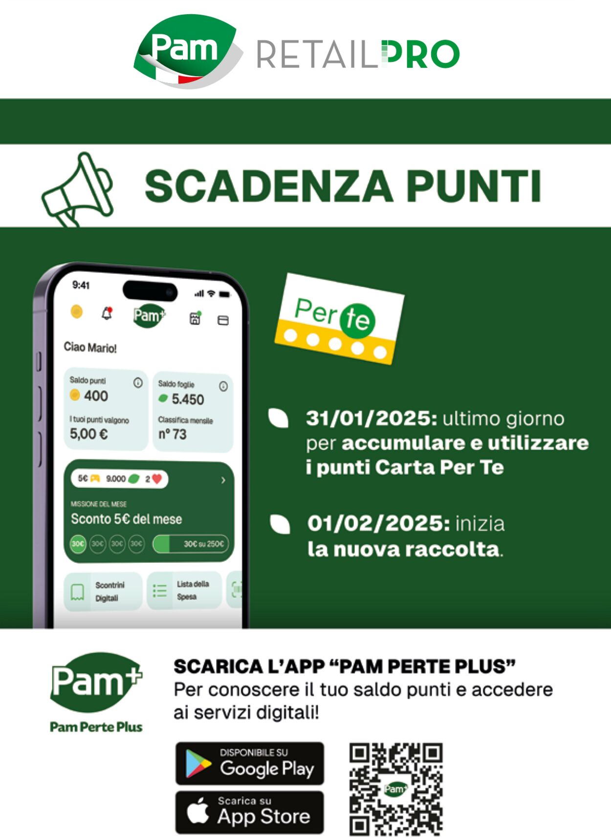 Volantino Pam 16.01.2025 - 24.01.2025