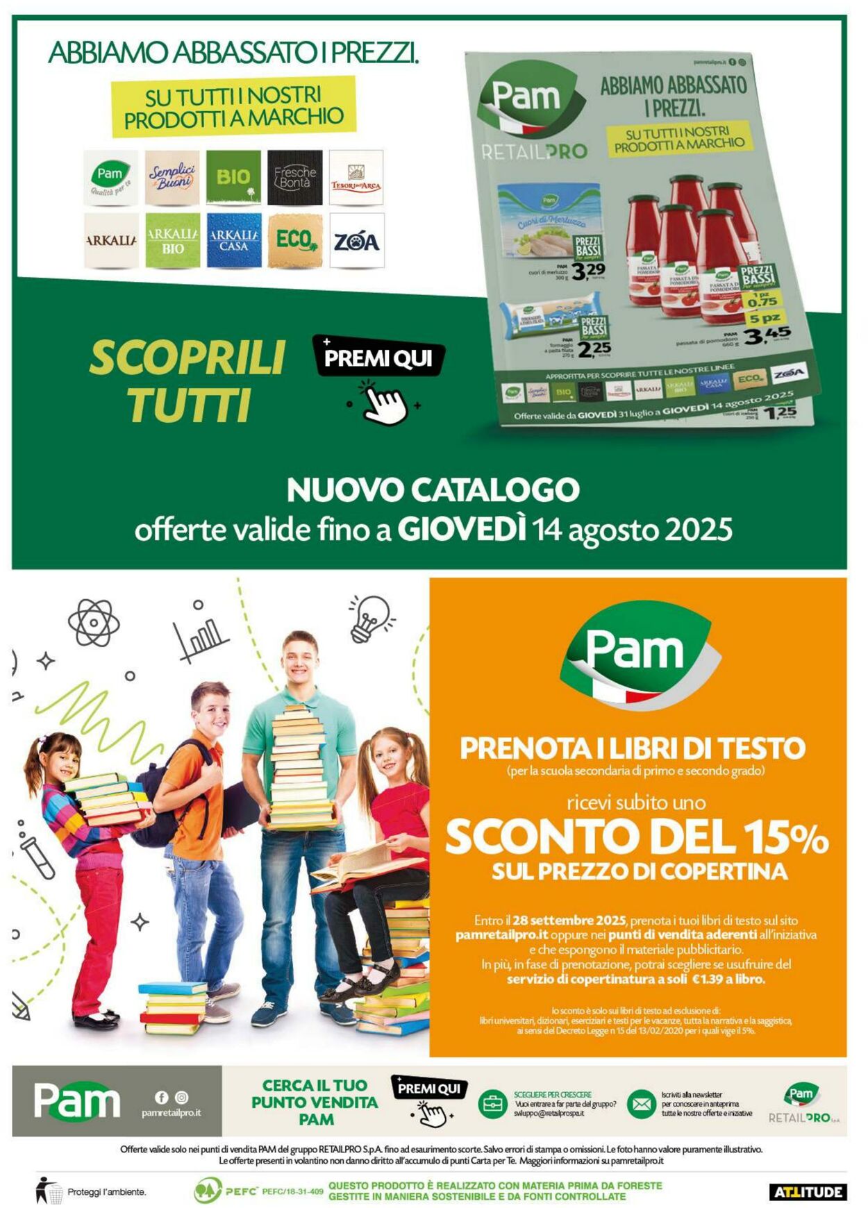 Volantino Pam 07.08.2025 - 15.08.2025