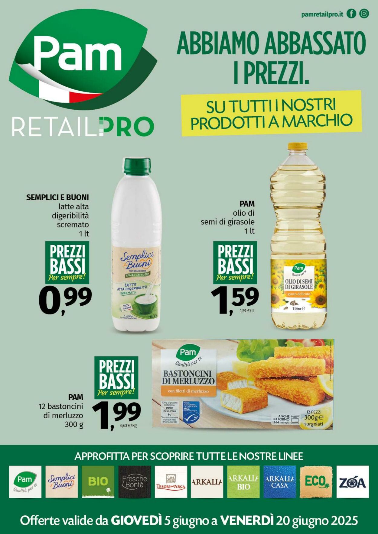 Volantino Pam 05.06.2025 - 20.06.2025