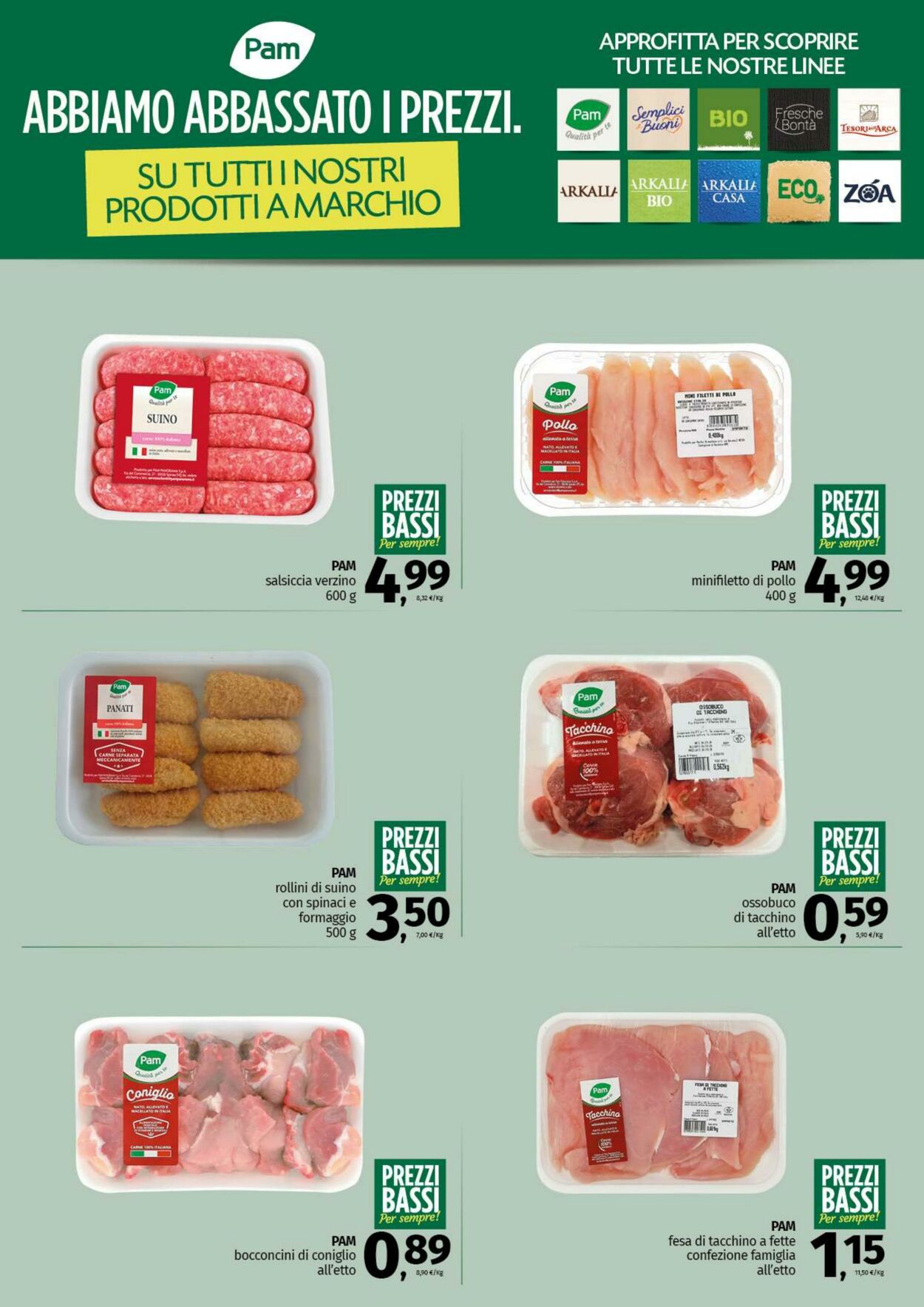 Volantino Pam 31.07.2025 - 14.08.2025