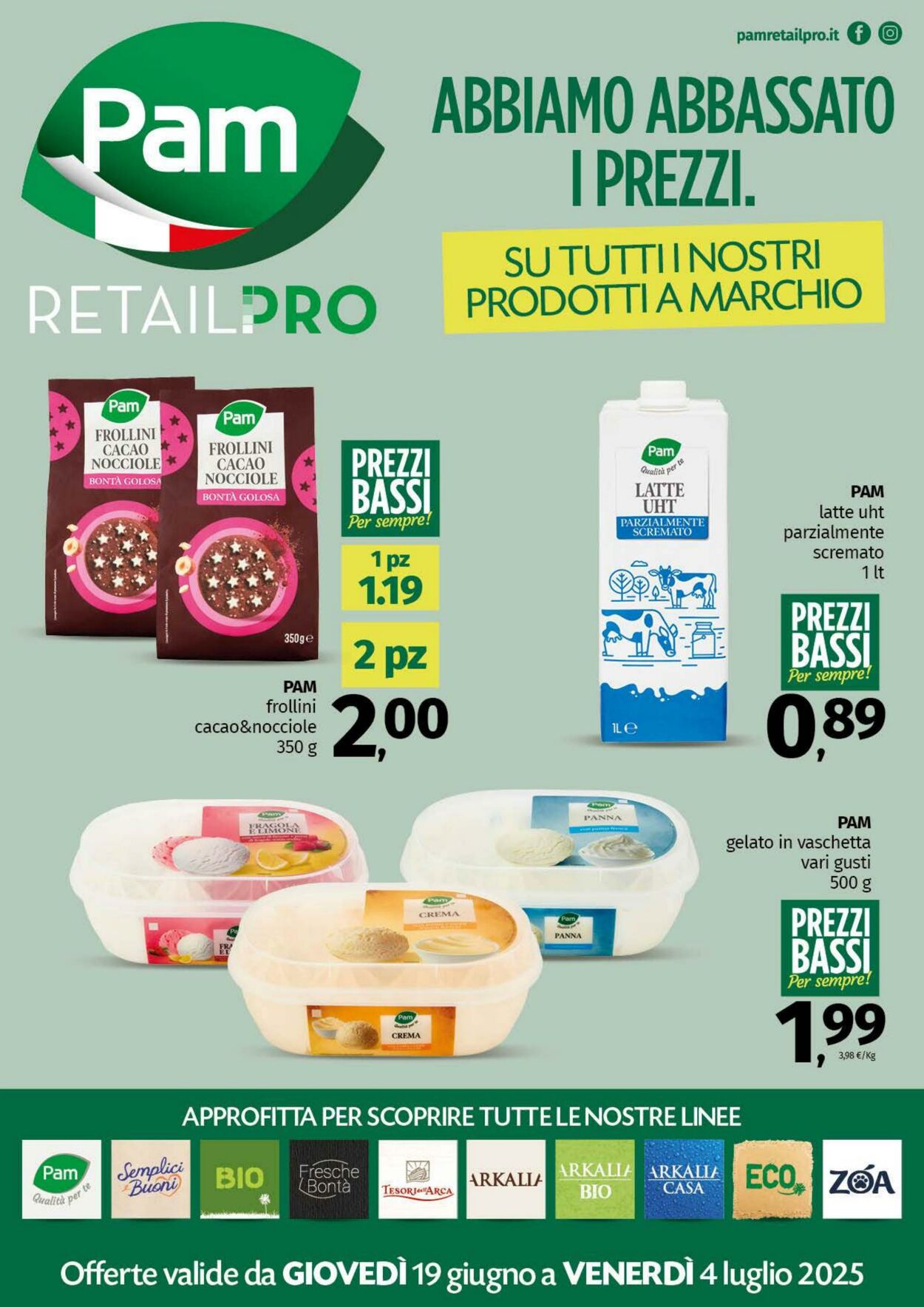 Volantino Pam 19.06.2025 - 04.07.2025
