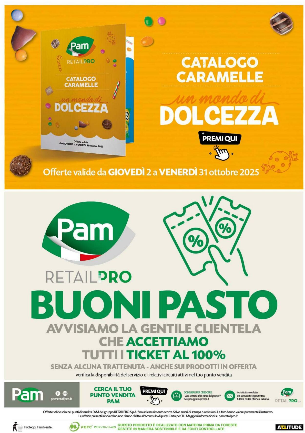 Volantino Pam 09.10.2025 - 17.10.2025