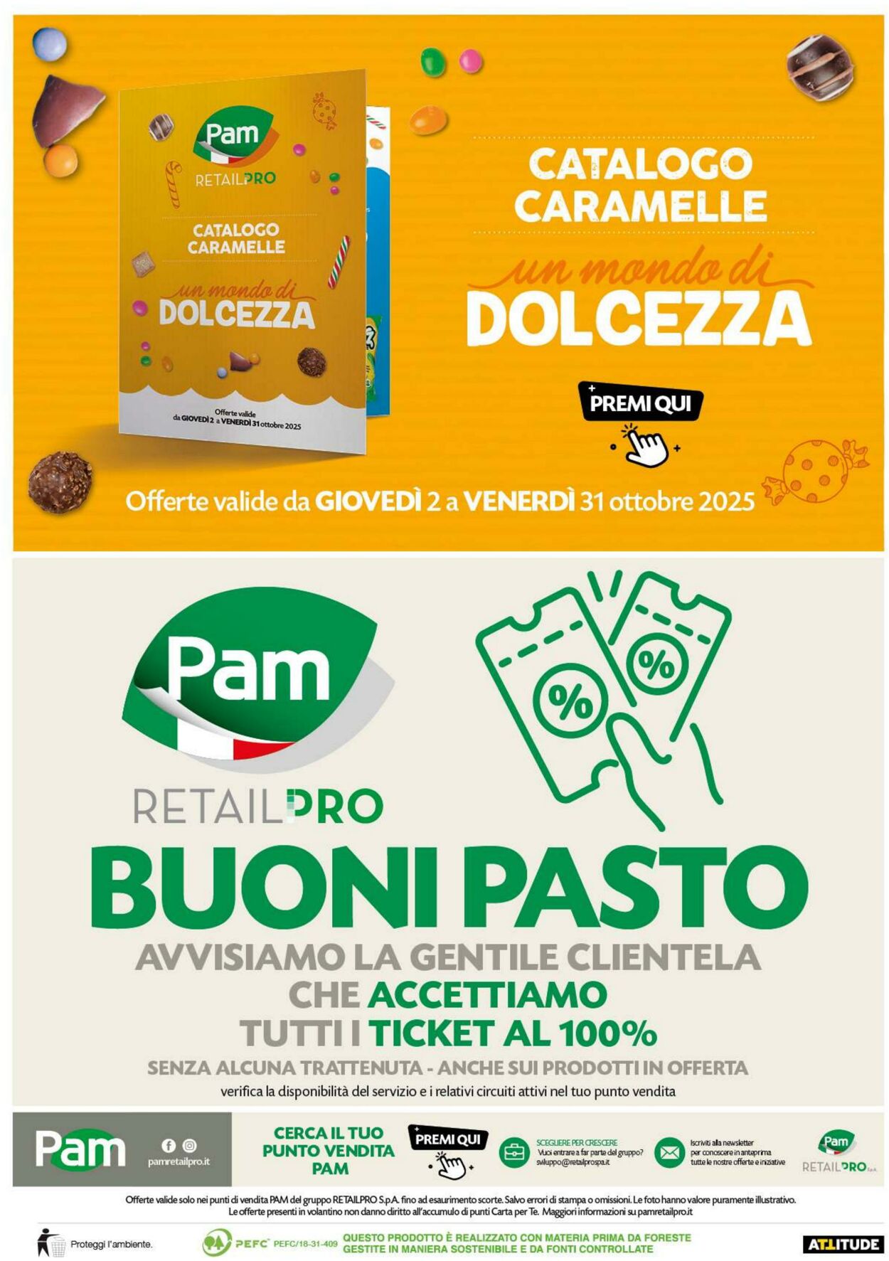 Volantino Pam 23.10.2025 - 31.10.2025