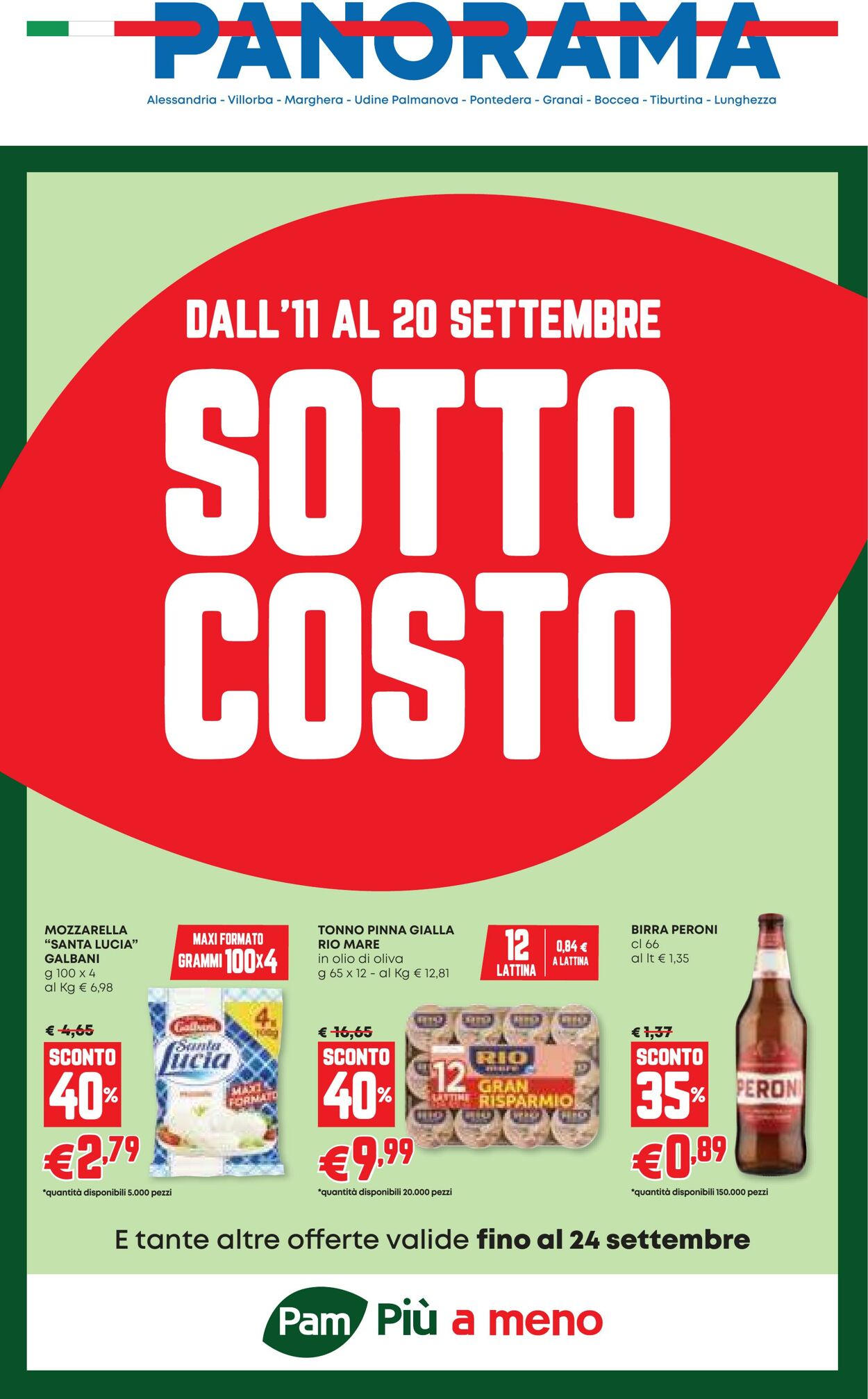 Volantino Panorama 11.09.2025 - 20.09.2025