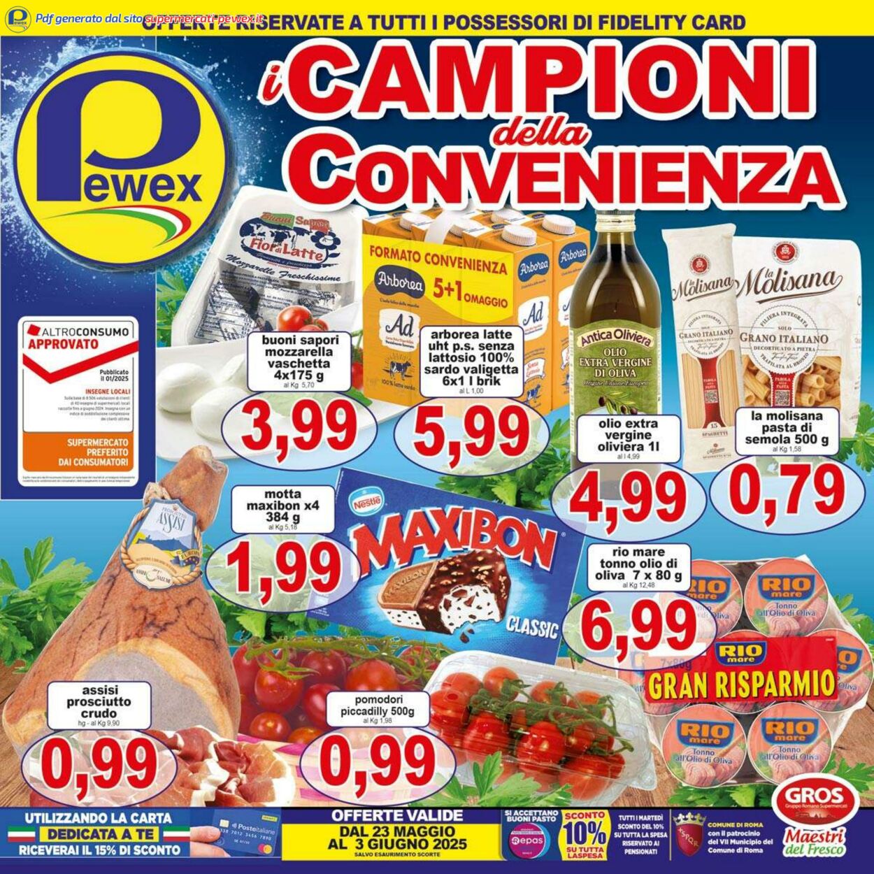 Volantino Pewex 23.05.2025 - 03.06.2025