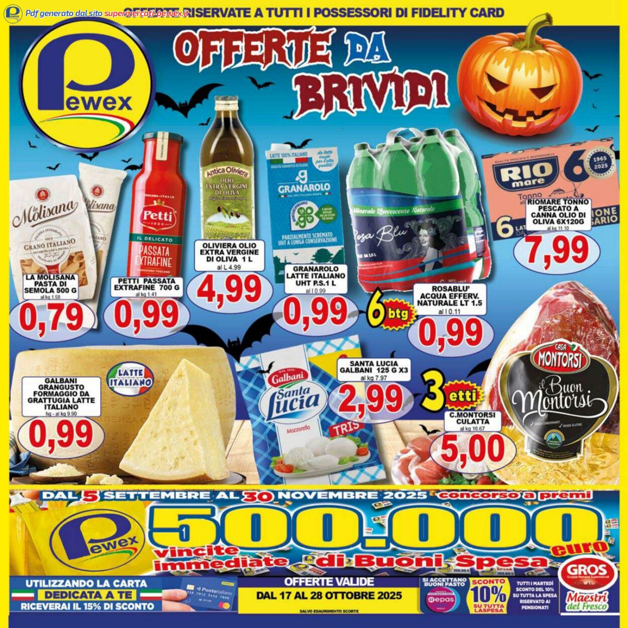 Volantino Pewex 17.10.2025 - 28.10.2025