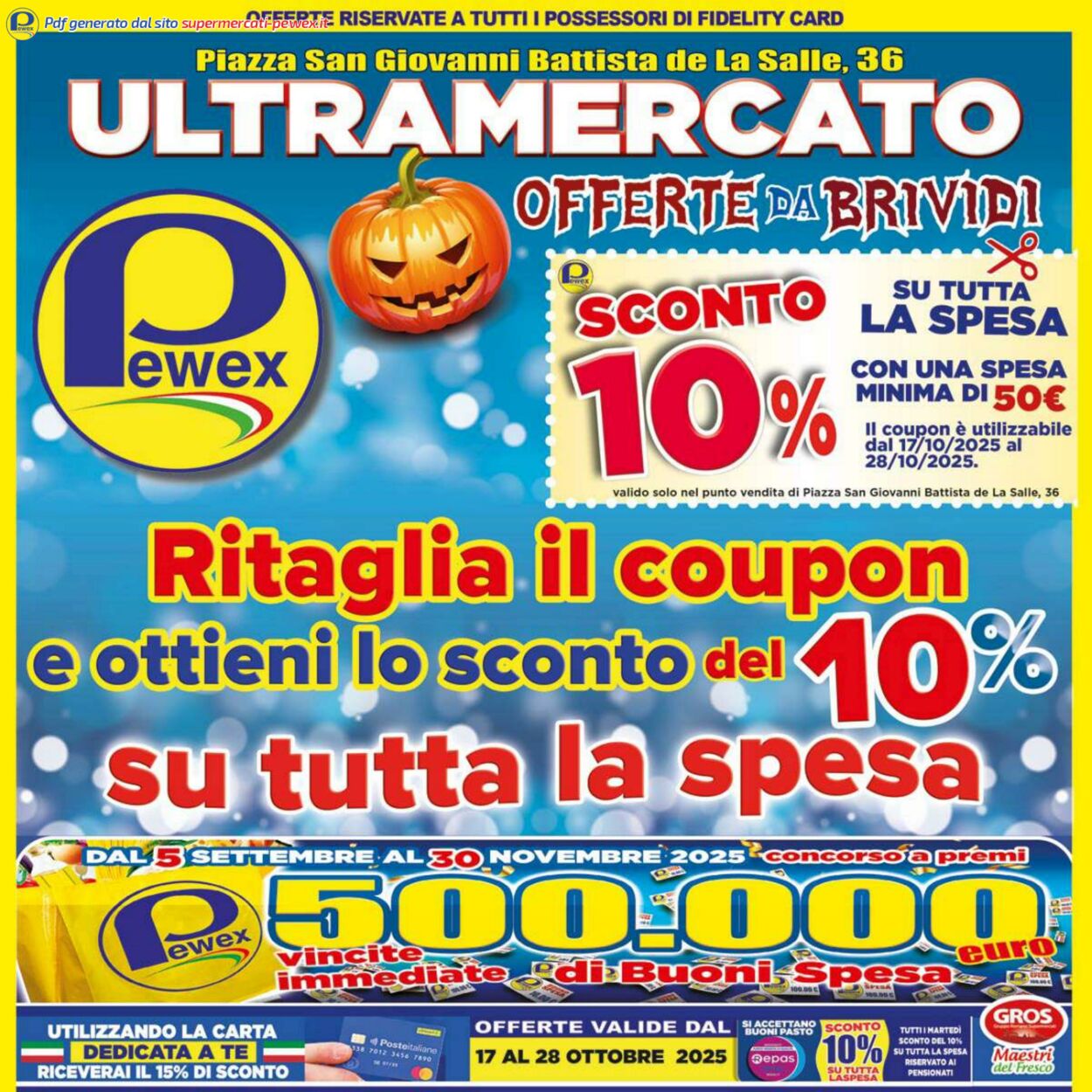 Volantino Pewex 17.10.2025 - 28.10.2025