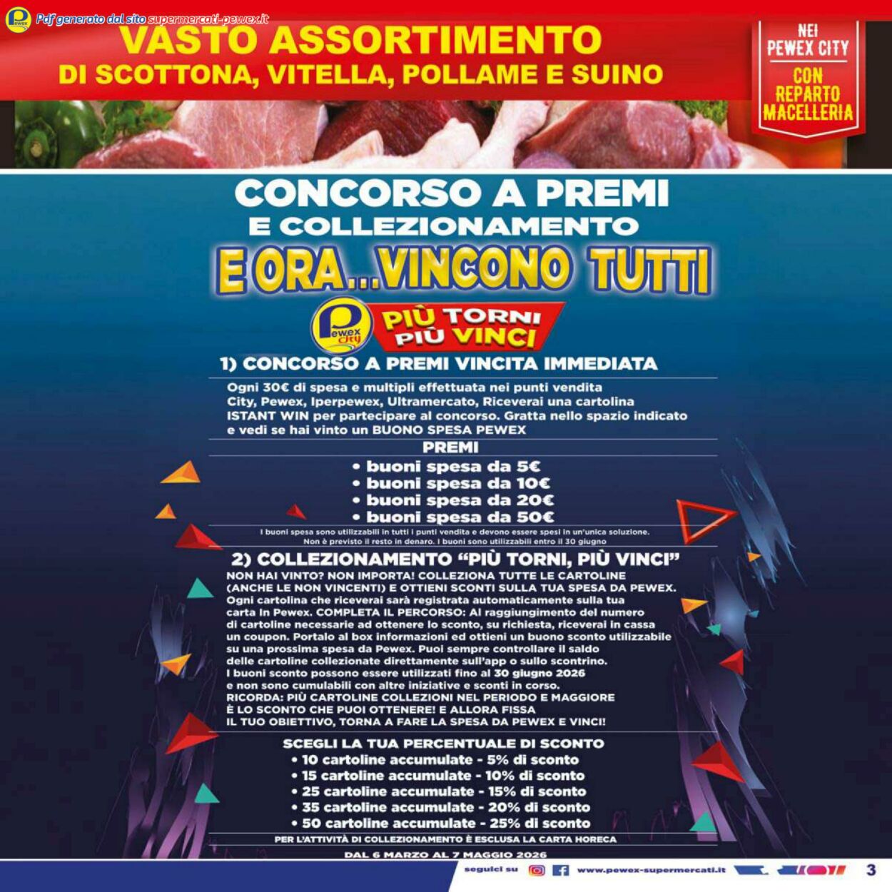 Volantino Pewex 05.03.2026 - 13.03.2026