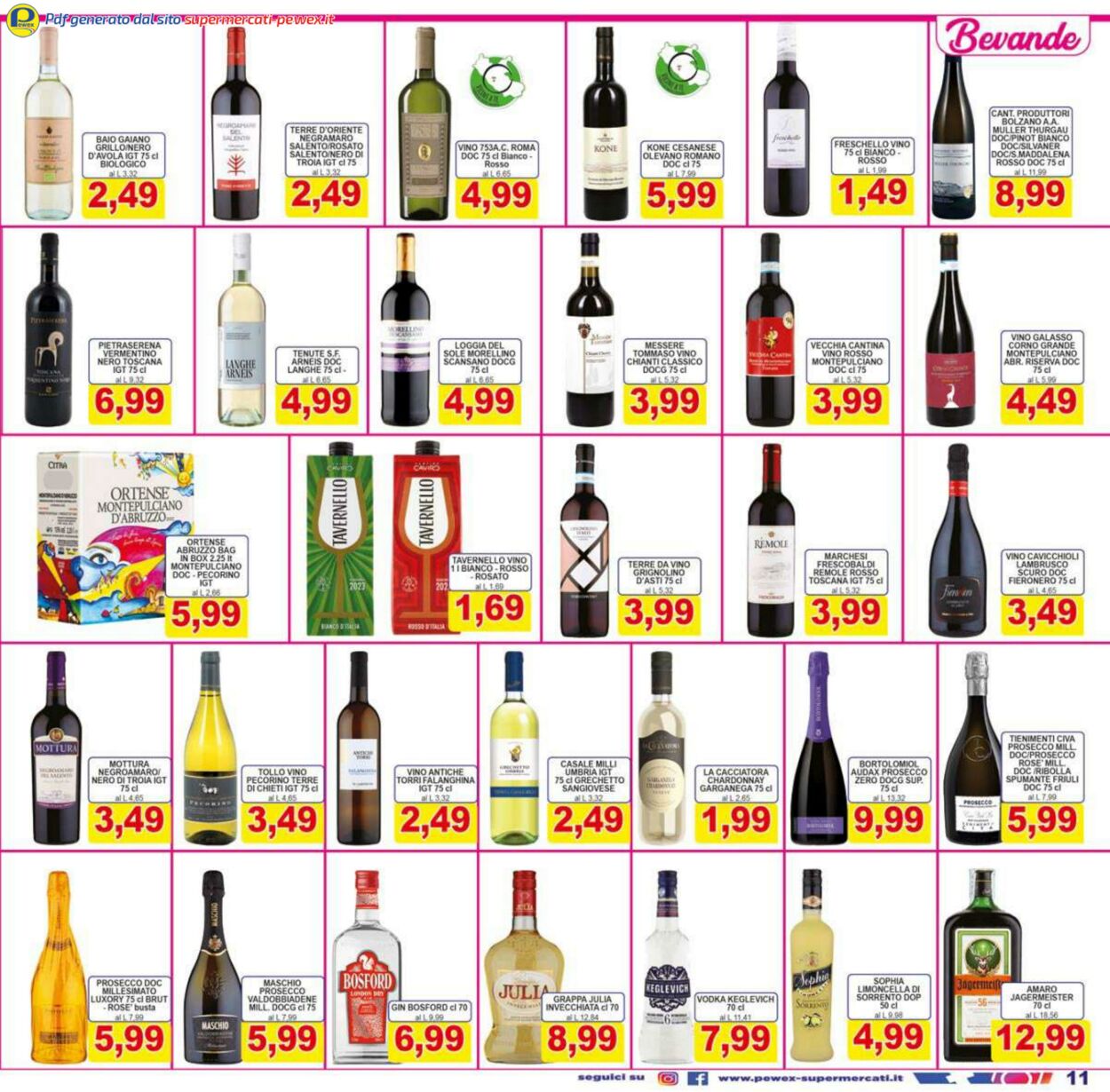 Volantino Pewex 25.02.2026 - 05.03.2026