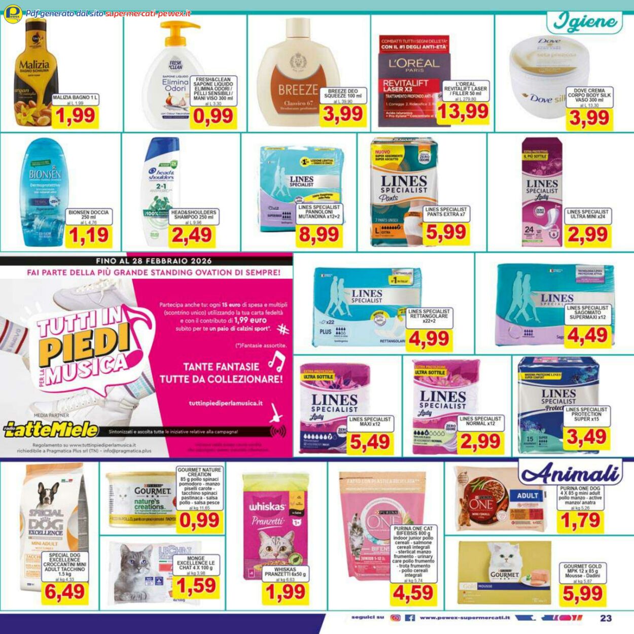 Volantino Pewex 25.02.2026 - 05.03.2026