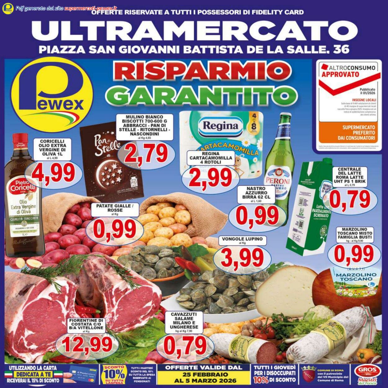 Volantino Pewex 25.02.2026 - 05.03.2026