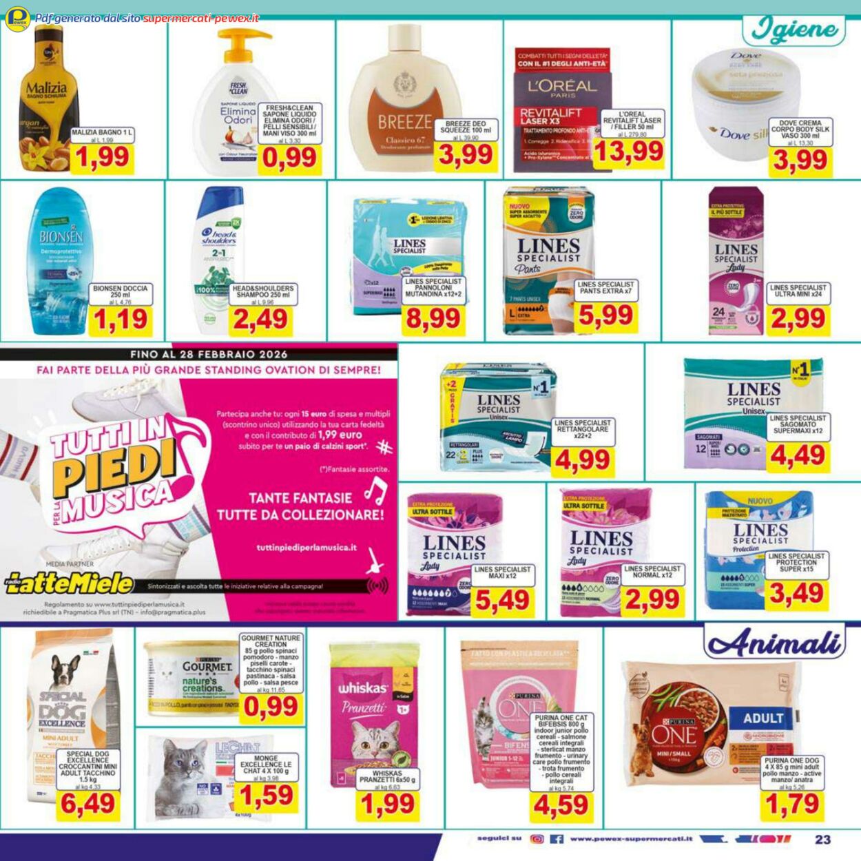 Volantino Pewex 25.02.2026 - 05.03.2026