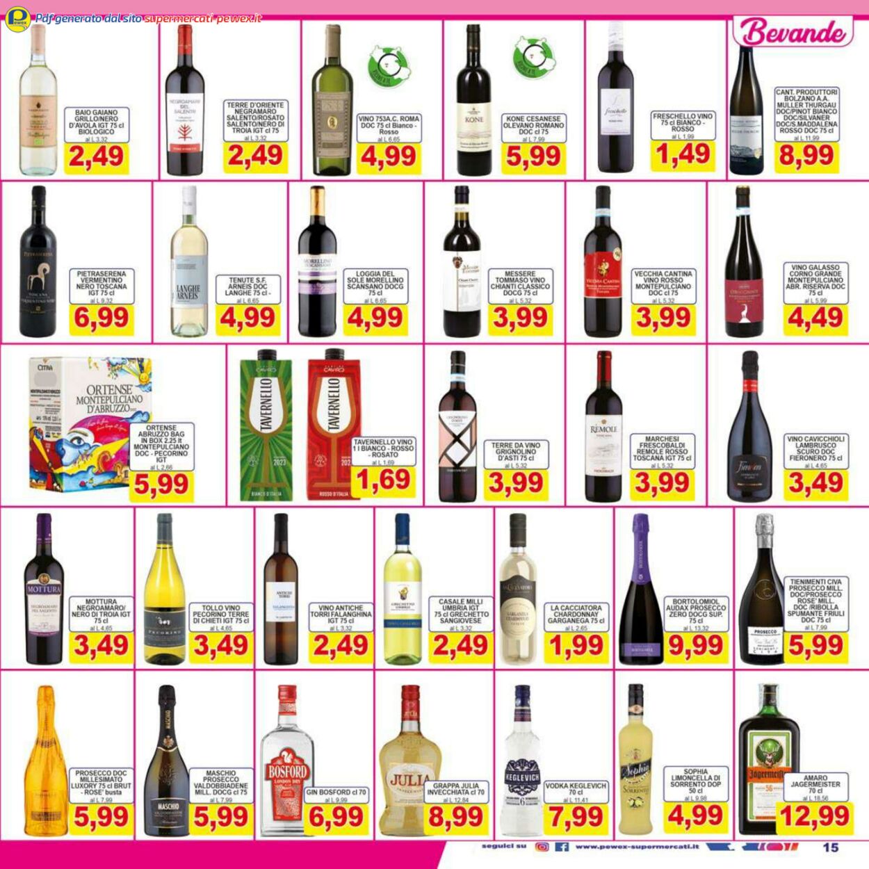 Volantino Pewex 25.02.2026 - 05.03.2026