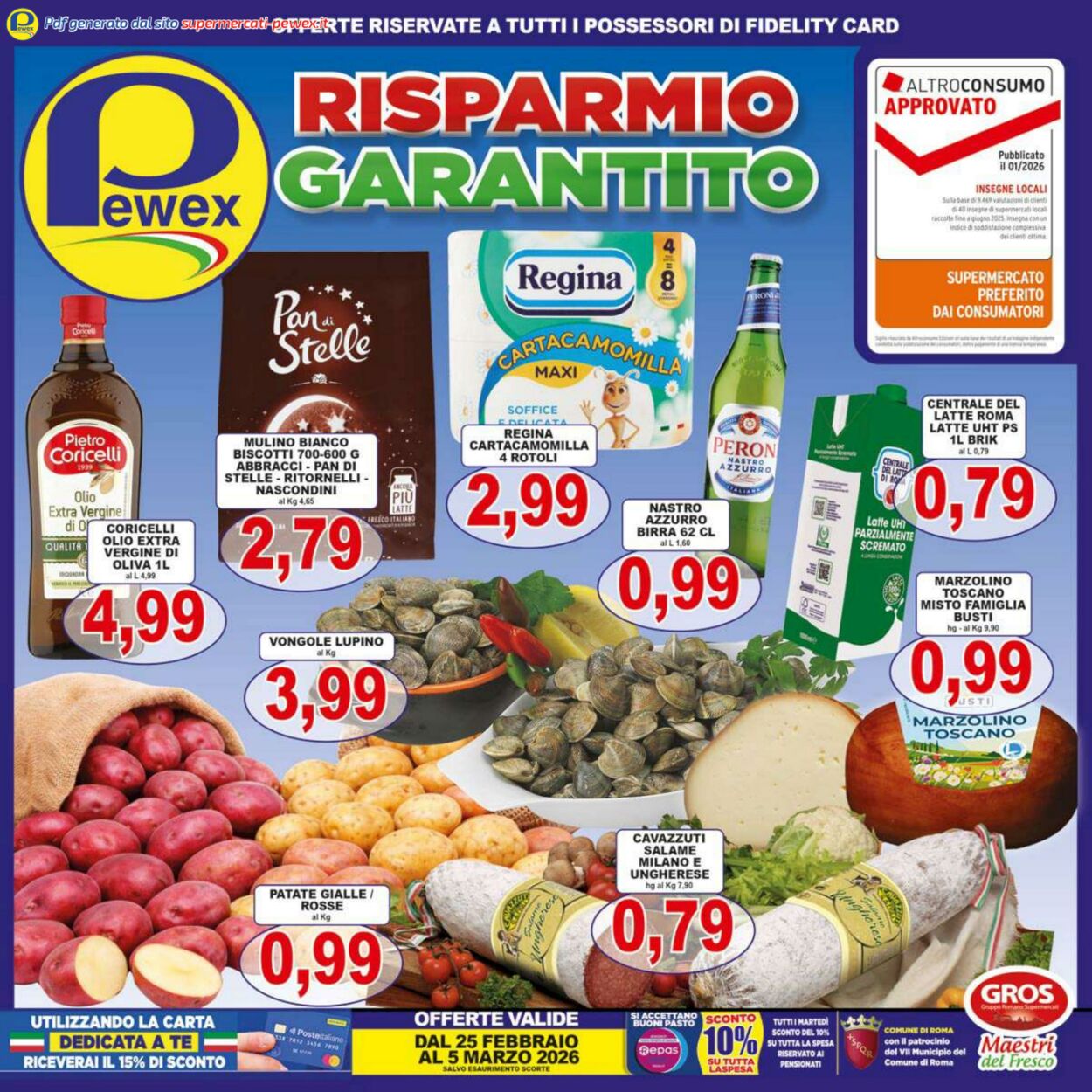 Volantino Pewex 25.02.2026 - 05.03.2026