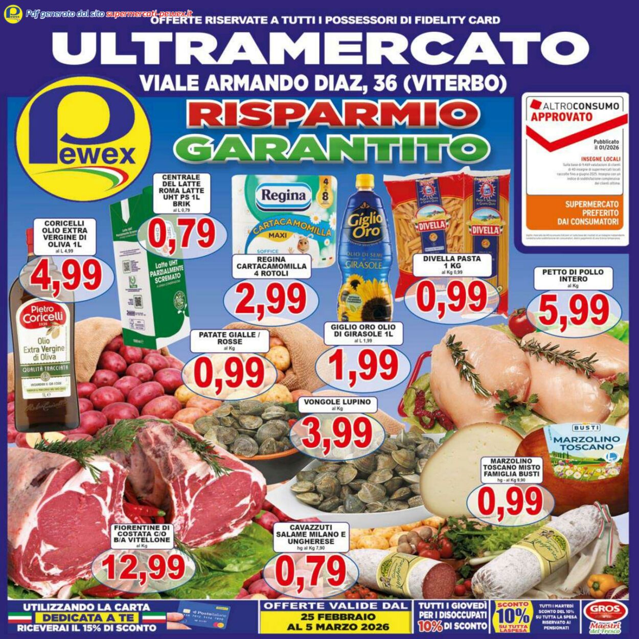 Volantino Pewex 25.02.2026 - 05.03.2026