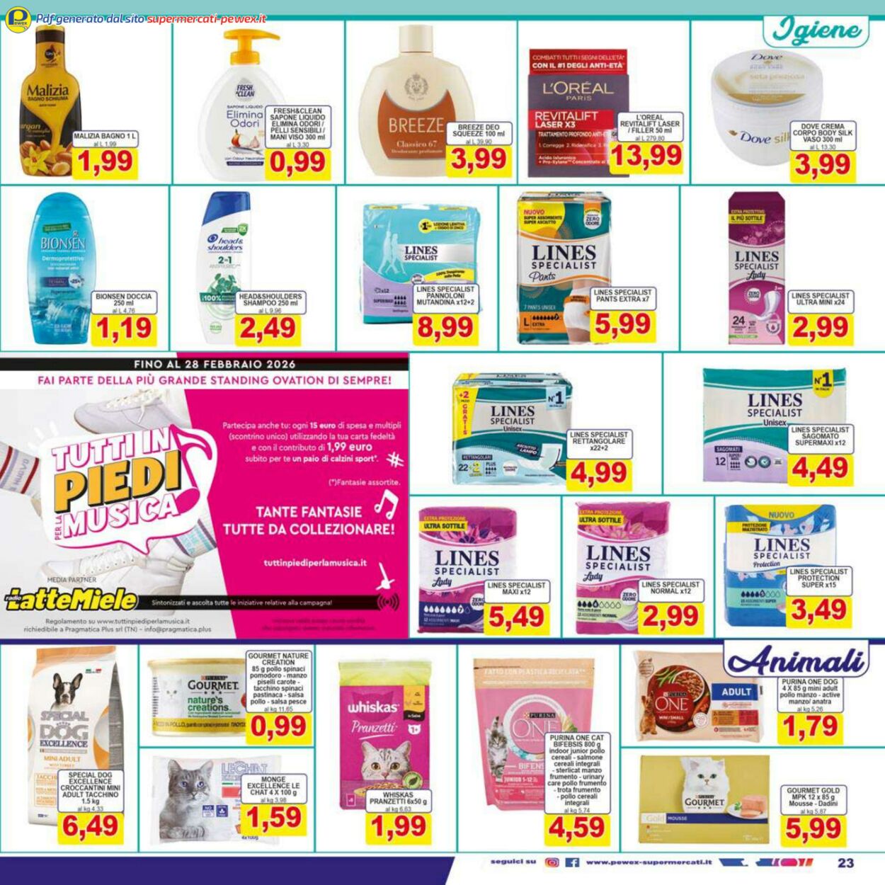 Volantino Pewex 25.02.2026 - 05.03.2026