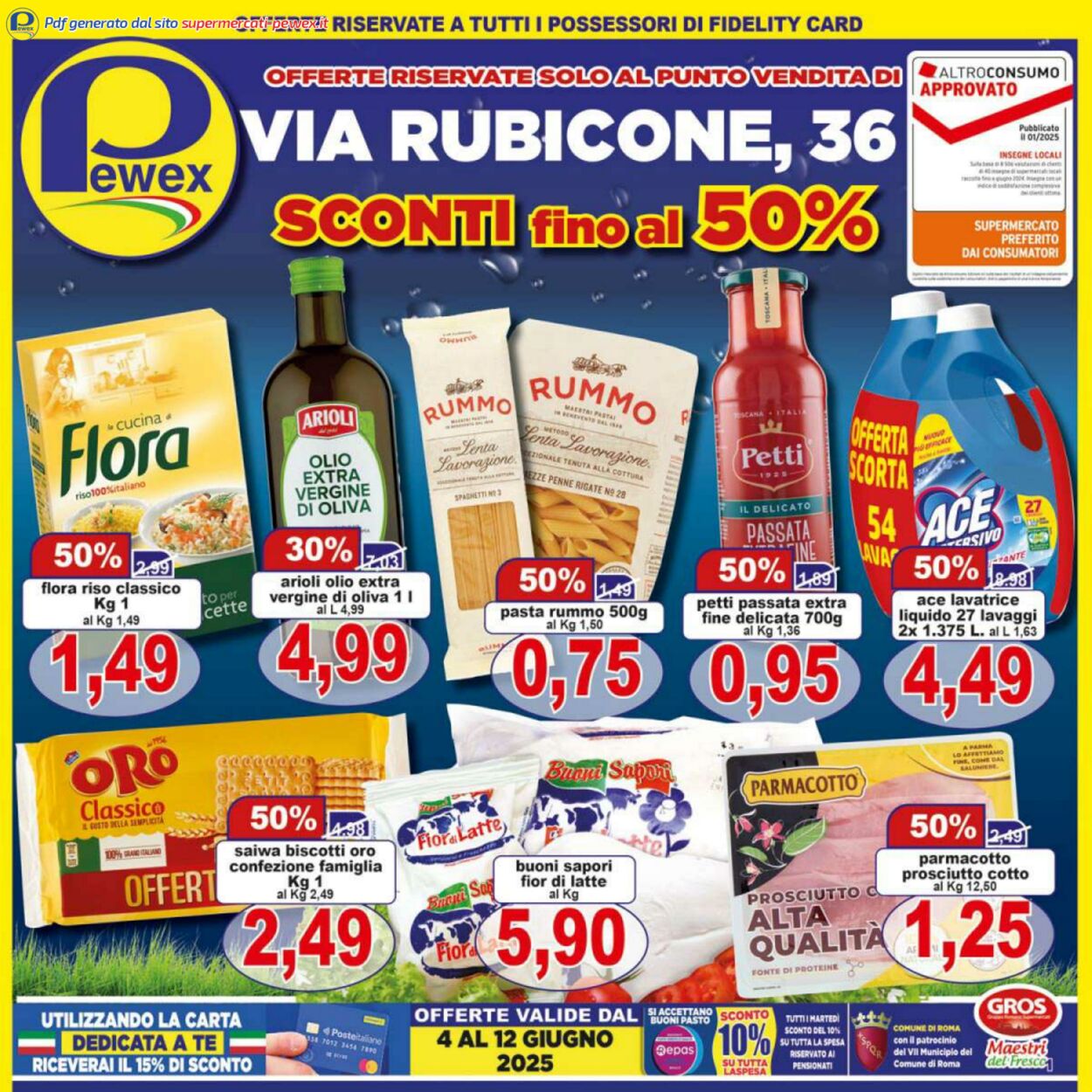 Volantino Pewex 04.06.2025 - 12.06.2025