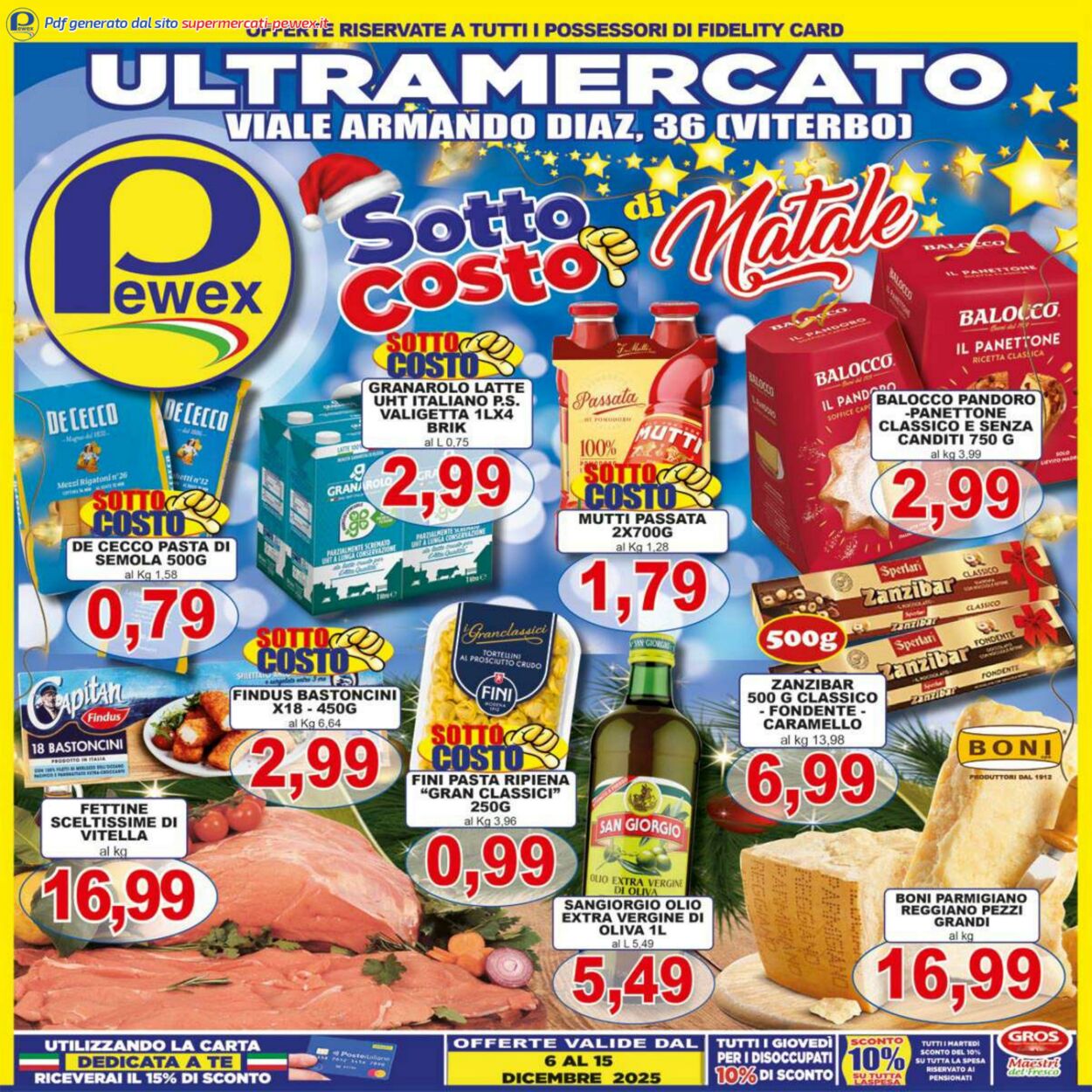Volantino Pewex 06.12.2025 - 15.12.2025