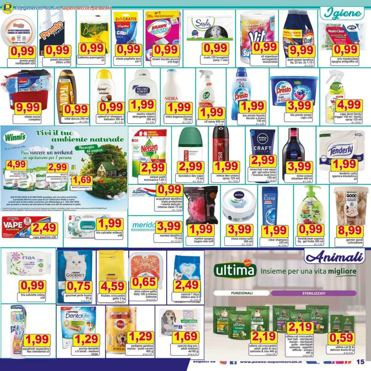 Volantino Pewex 25.07.2025 - 05.08.2025