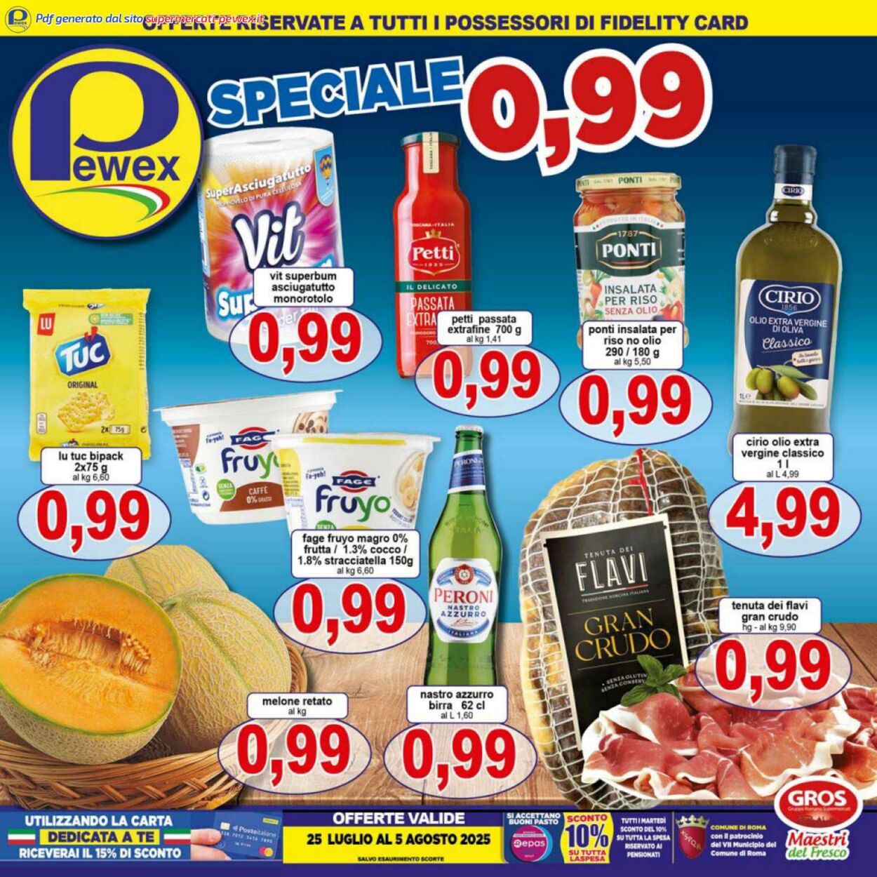 Volantino Pewex 25.07.2025 - 05.08.2025