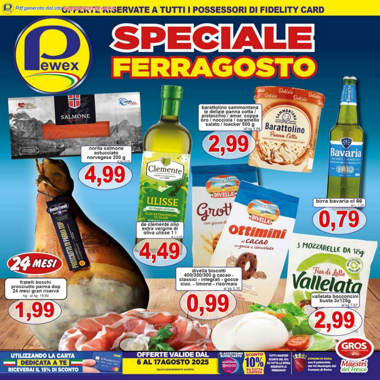 Volantino Pewex 06.08.2025 - 17.08.2025