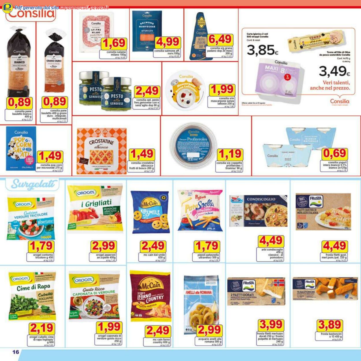 Volantino Pewex 06.08.2025 - 17.08.2025