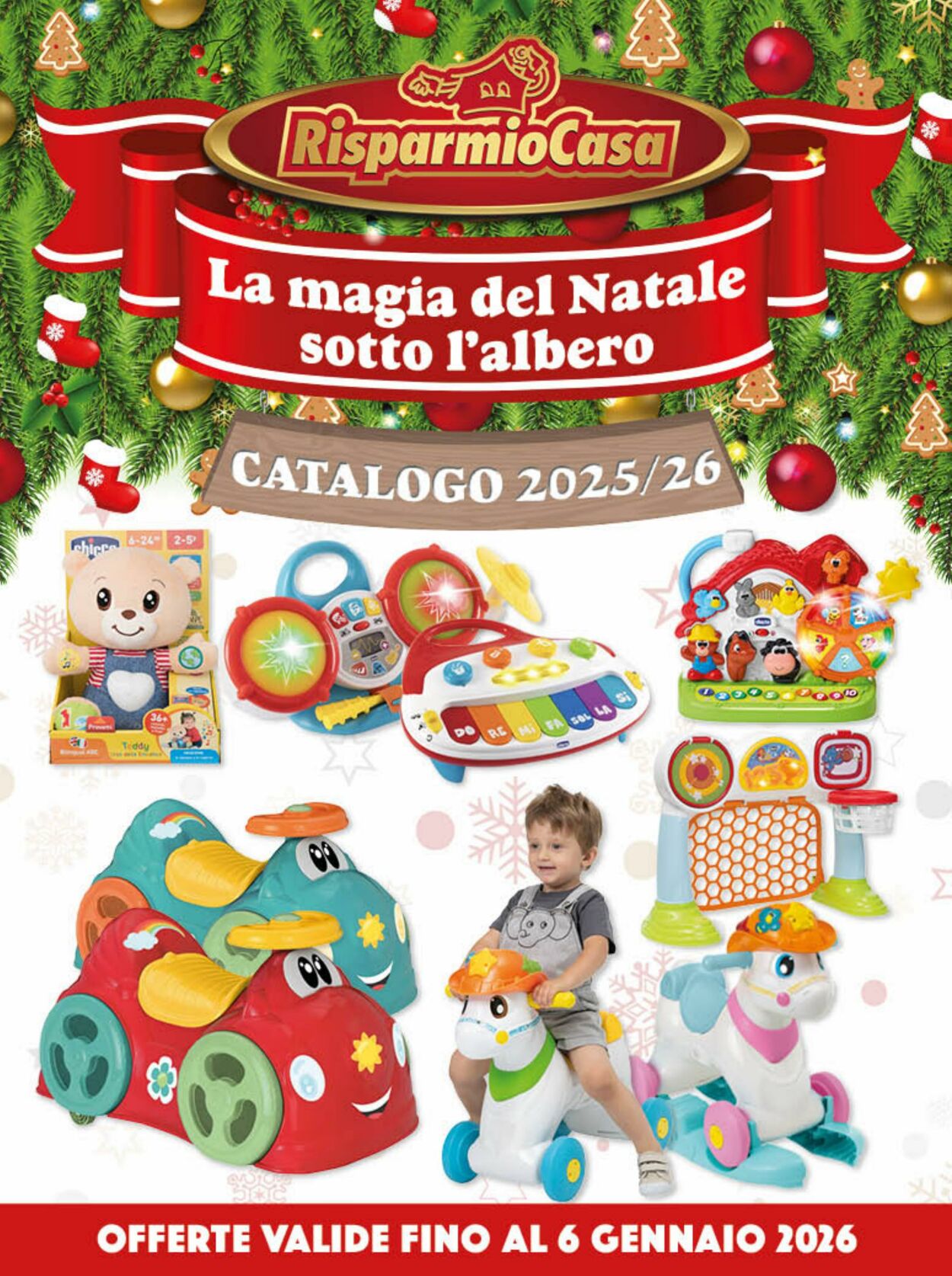 Volantino Risparmio Casa 22.12.2025 - 06.01.2026