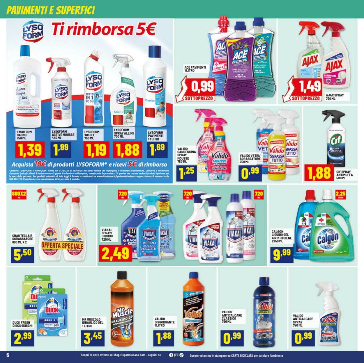 Volantino Risparmio Casa 24.01.2026 - 08.02.2026