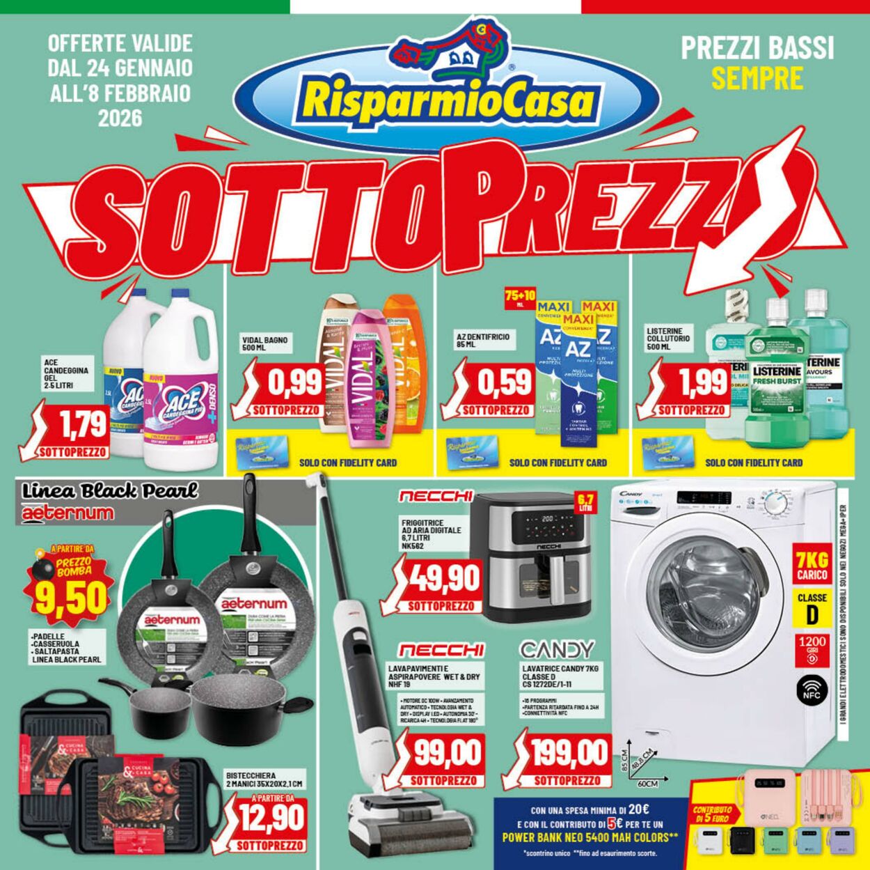 Volantino Risparmio Casa 24.01.2026 - 08.02.2026