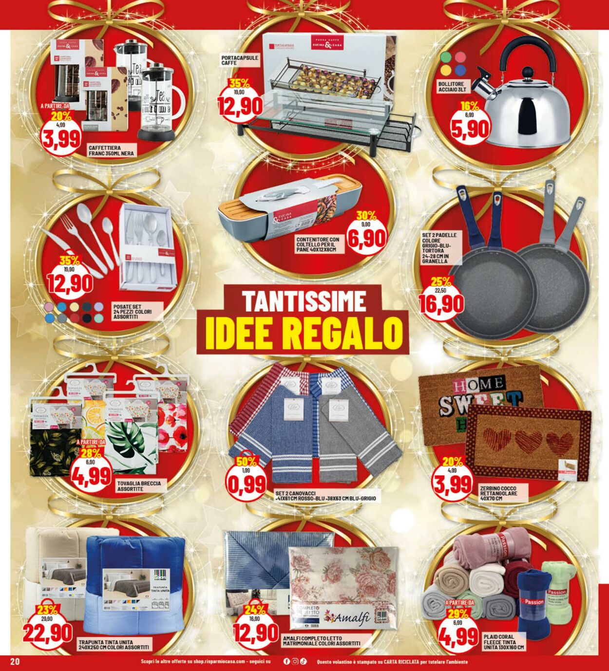 Volantino Risparmio Casa 22.12.2025 - 04.01.2026