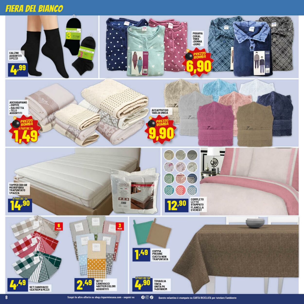 Volantino Risparmio Casa 07.01.2026 - 18.01.2026