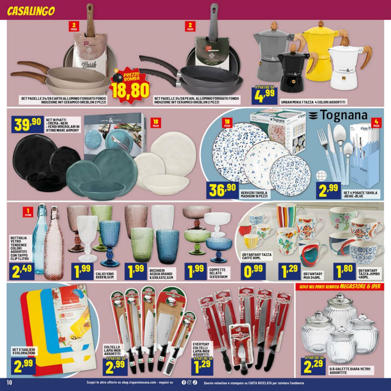 Volantino Risparmio Casa 07.01.2026 - 18.01.2026