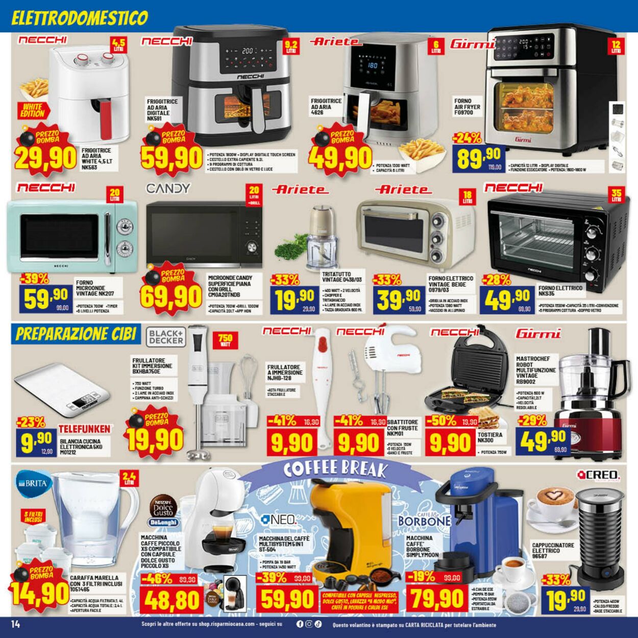 Volantino Risparmio Casa 07.01.2026 - 18.01.2026