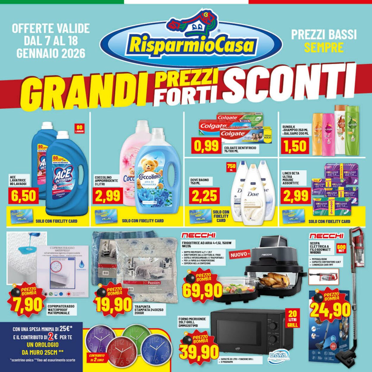 Volantino Risparmio Casa 07.01.2026 - 18.01.2026