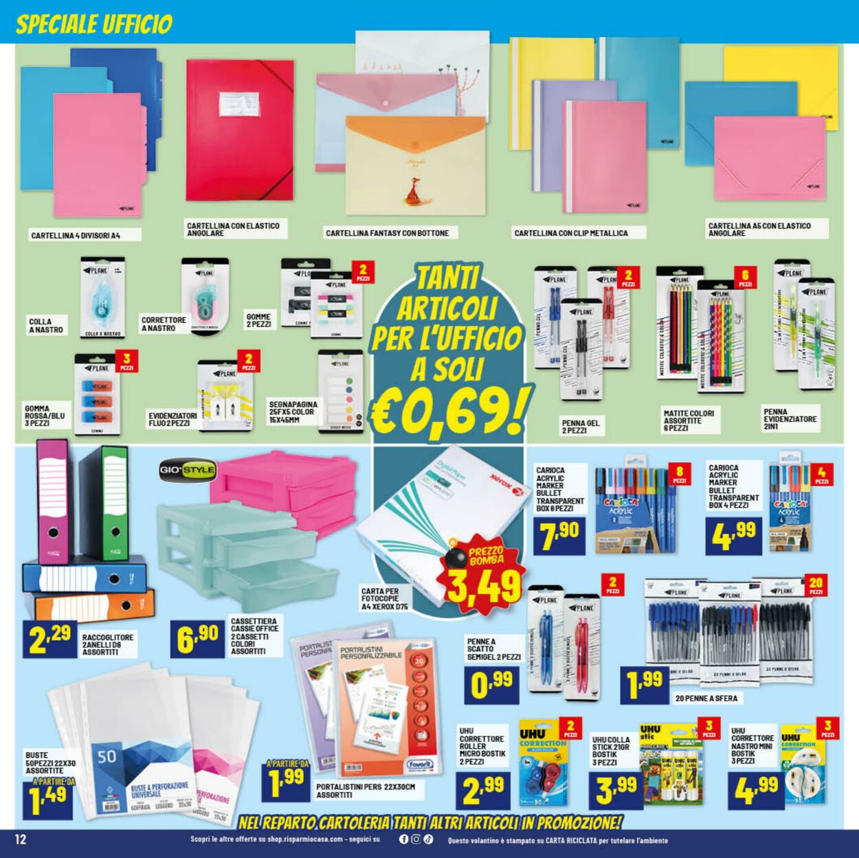 Volantino Risparmio Casa 07.01.2026 - 18.01.2026