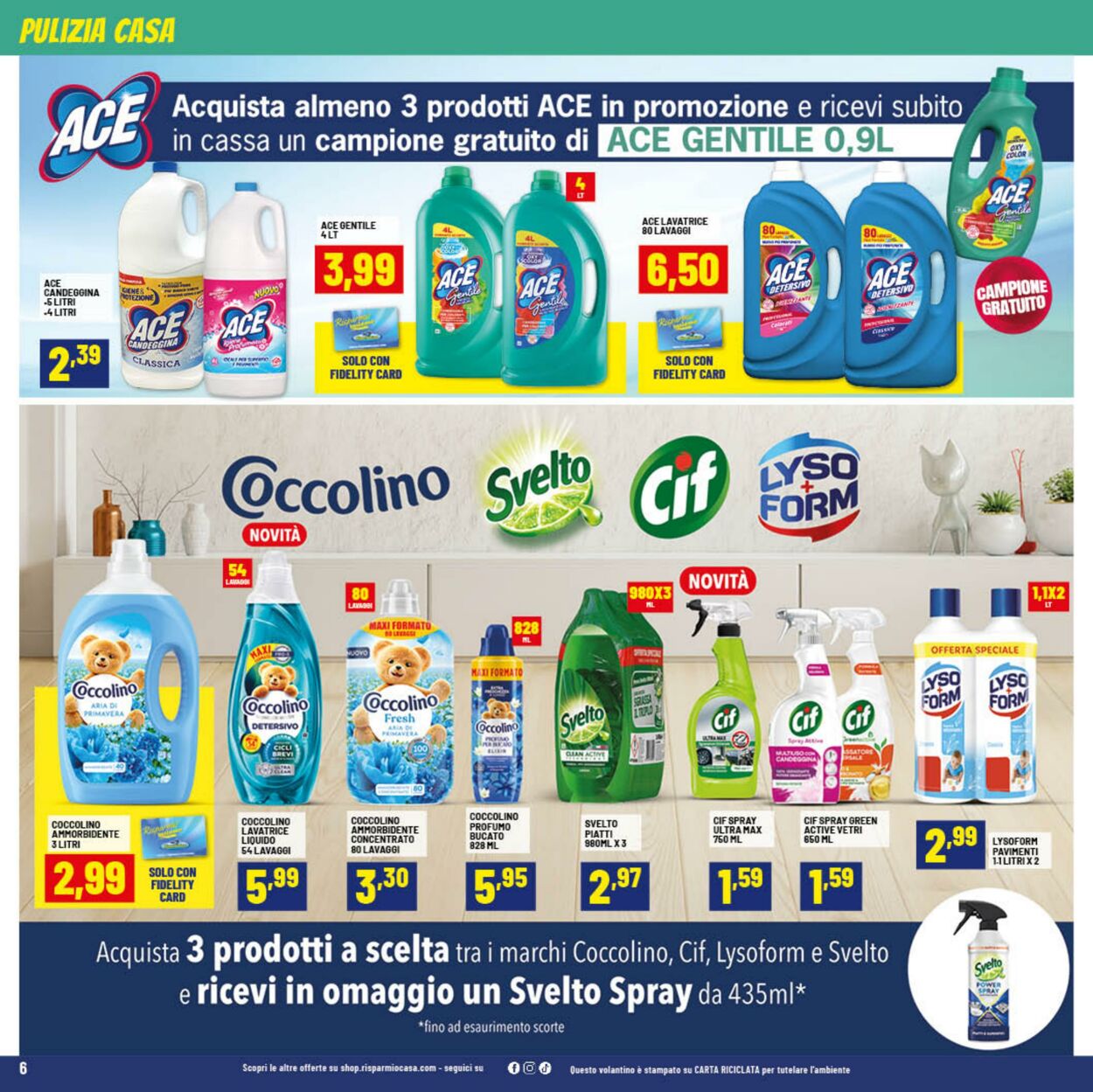 Volantino Risparmio Casa 07.01.2026 - 18.01.2026