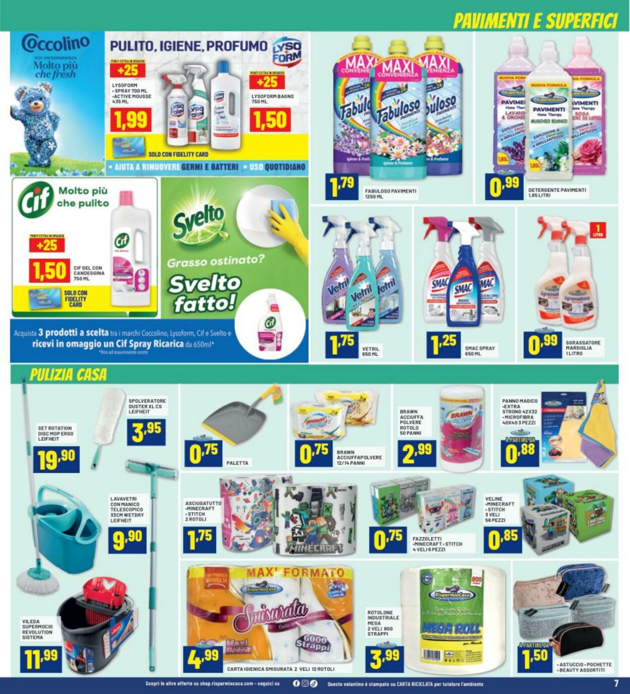 Volantino Risparmio Casa 28.08.2025 - 13.09.2025