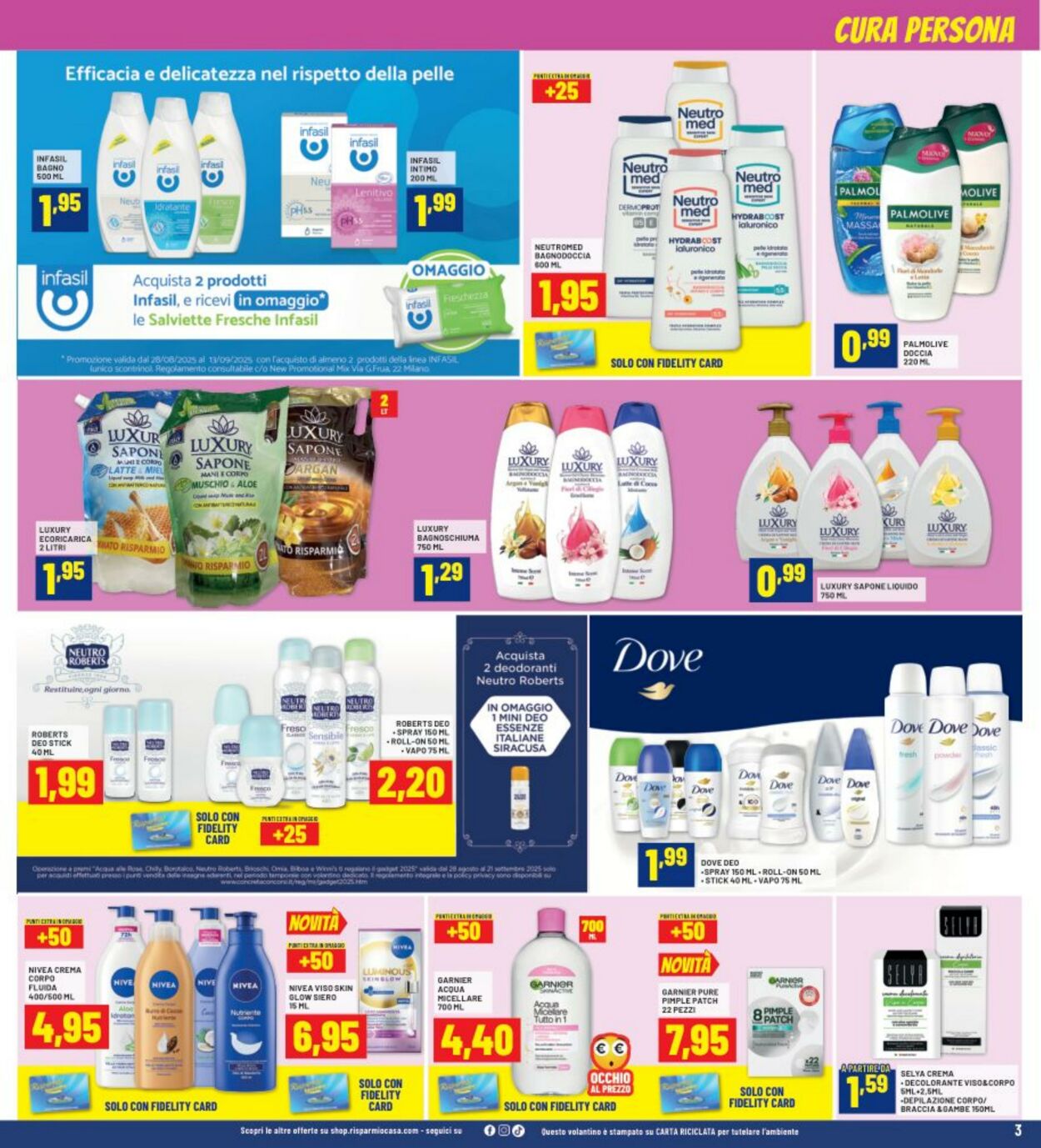 Volantino Risparmio Casa 28.08.2025 - 13.09.2025